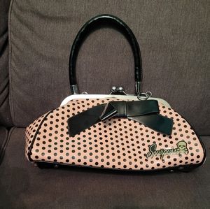 Sourpuss pink purse